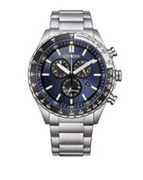 Armbanduhr Citizen Herr Of Crono Sport in Stahl AT2569-80L